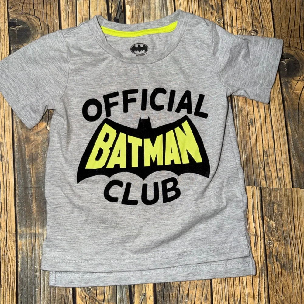 Batman Gray‎ T-Shirt with Neon Accents
